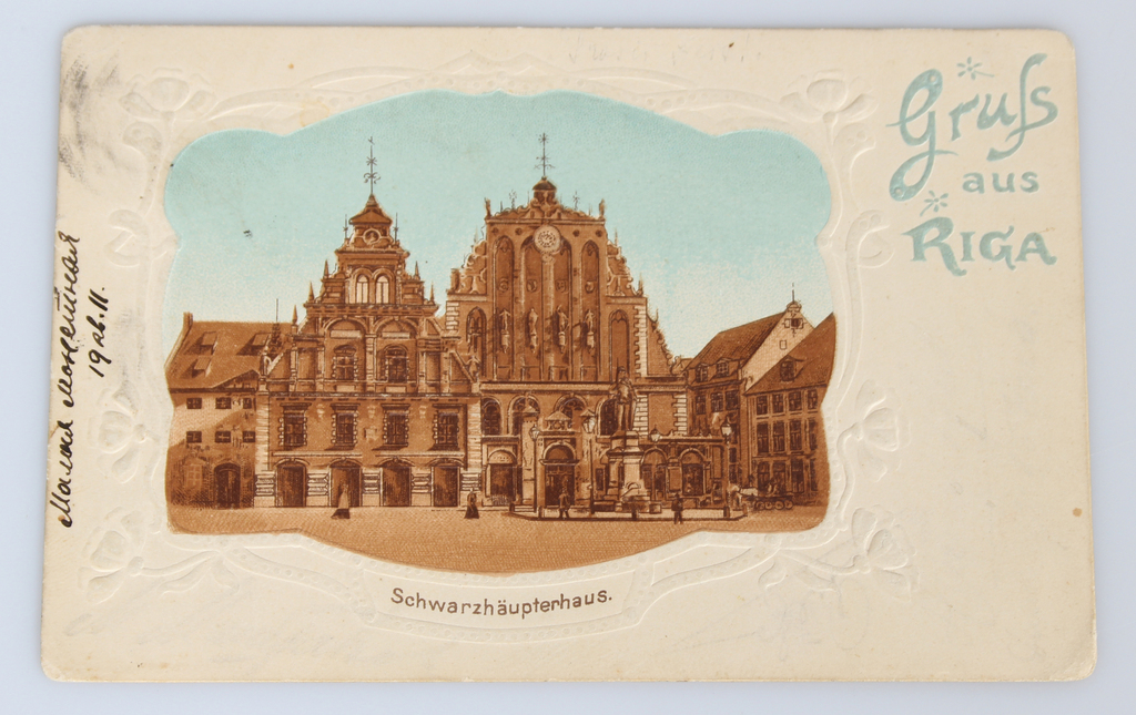 Postcard  ''Grufs aus Riga''