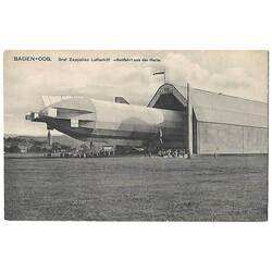 Postcard Zeppelin