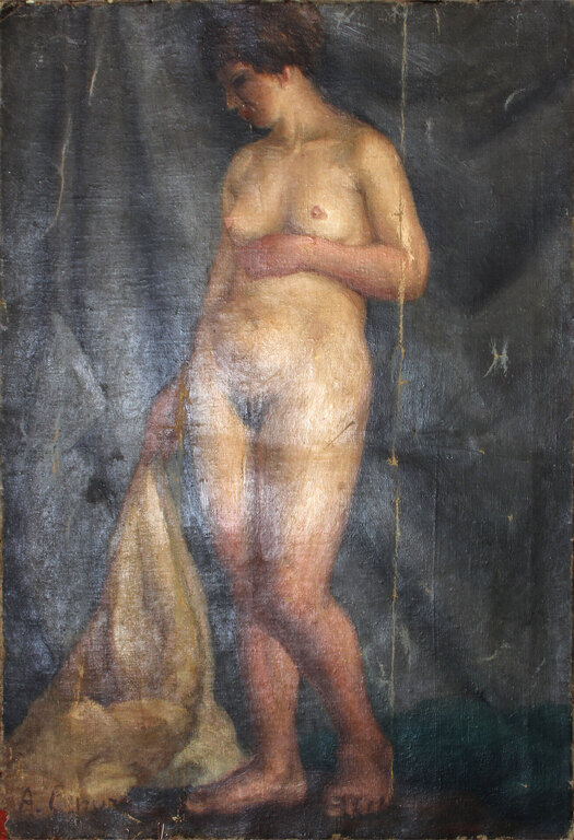 Two-sided work - Nude/Still life