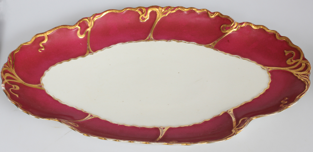 Art Nouveau serving plate