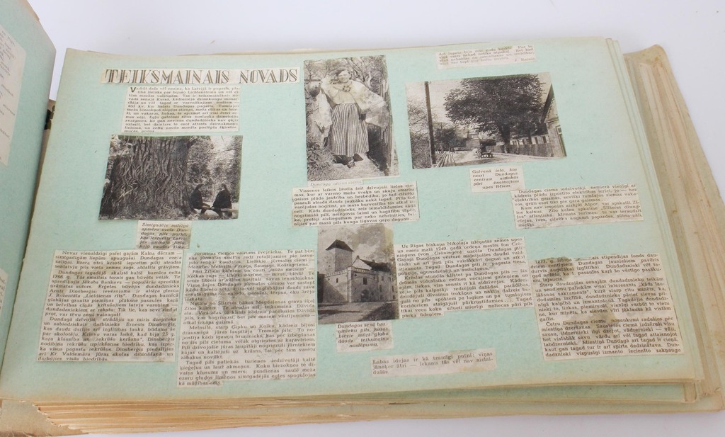 1943 г. альбом с вырезками из газет