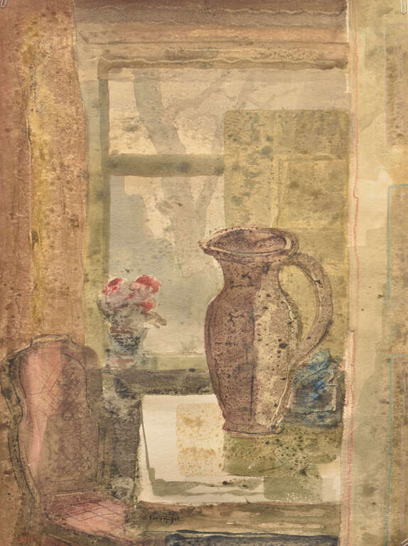 Still life with a pitcher