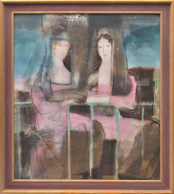 Two Veiled Sisters/Ladies