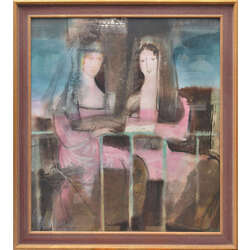 Two Veiled Sisters/Ladies