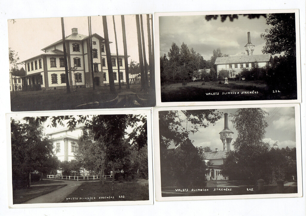 4 postcards 