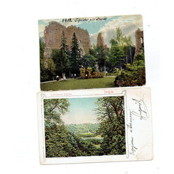 2 postcards