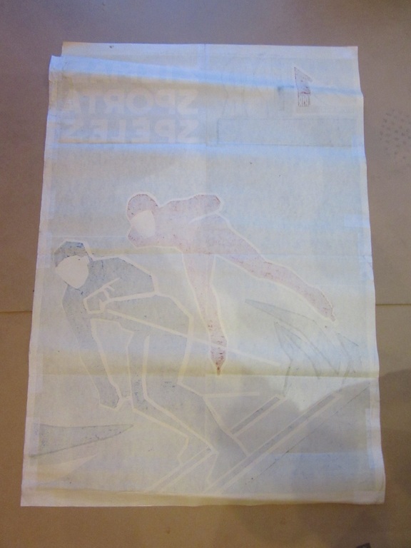 плакат Зимние спортивные игры, 1962 г. 