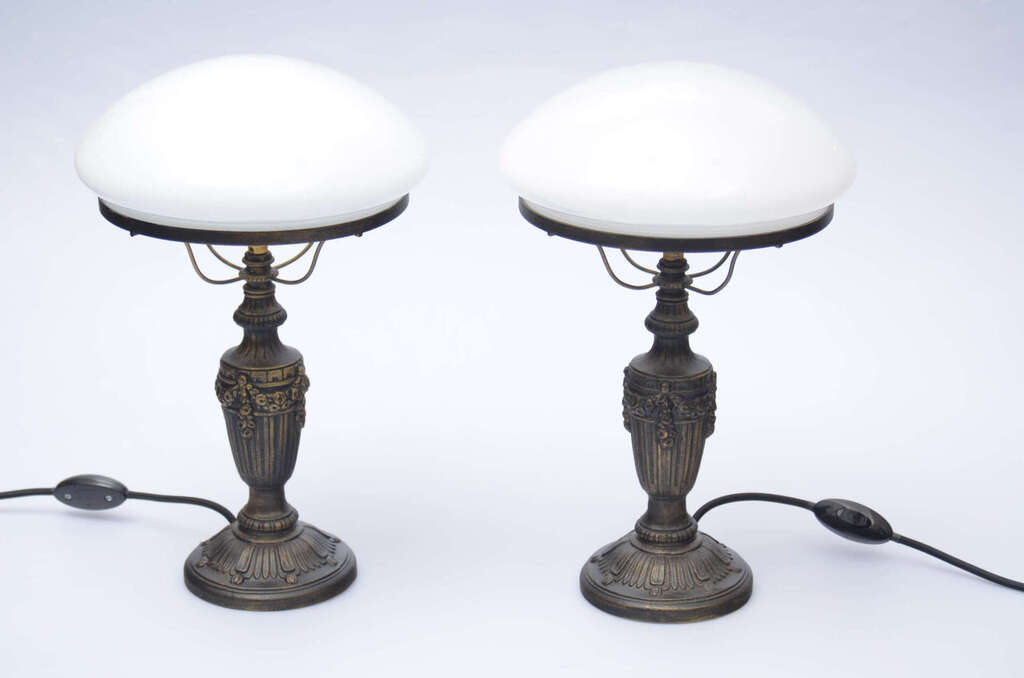 Empire-style cabinet lamps 2 pcs