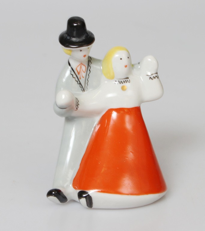 Porcelain figurine Dancing couple