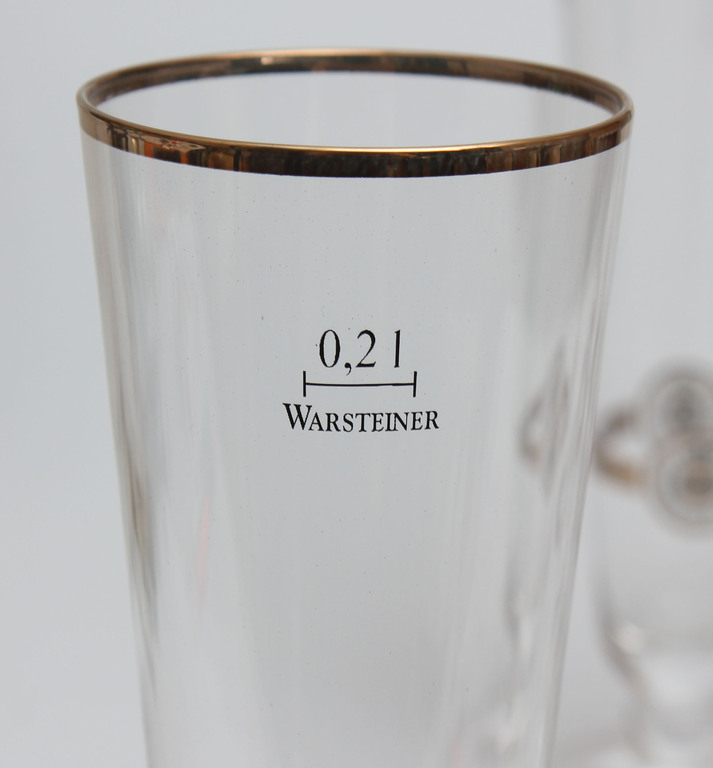 Warsteiner beer glasses