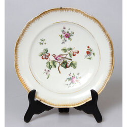 Painted KPM (?) porcelain decorative plate
