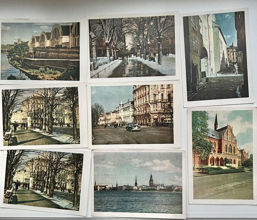 37 postcards