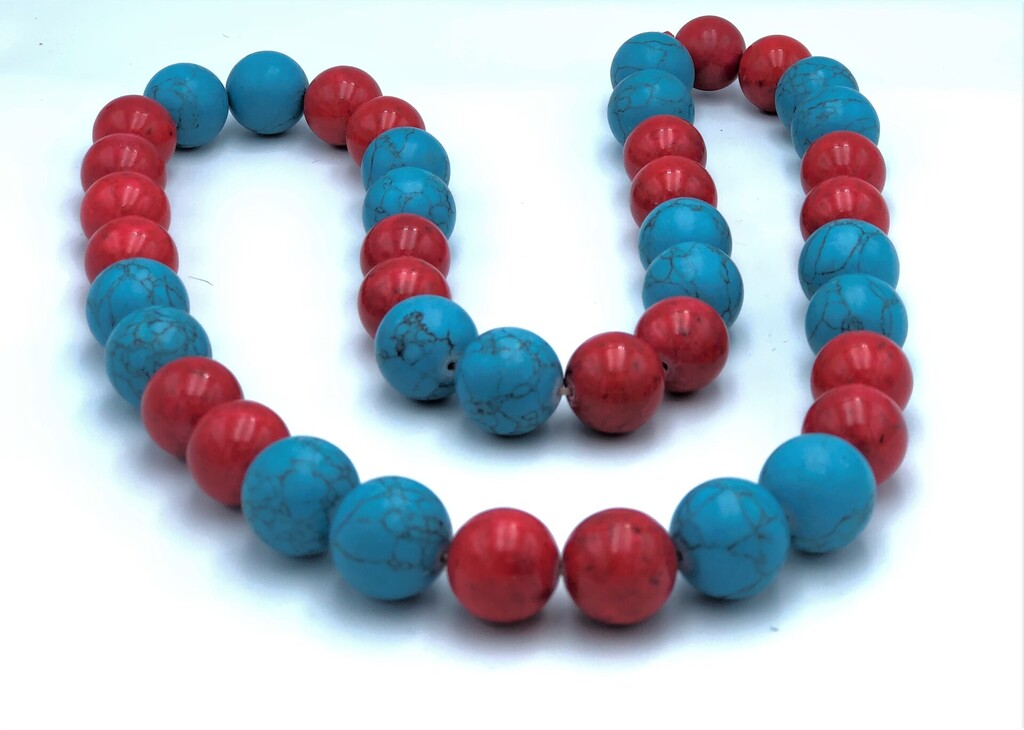Turquoise beads