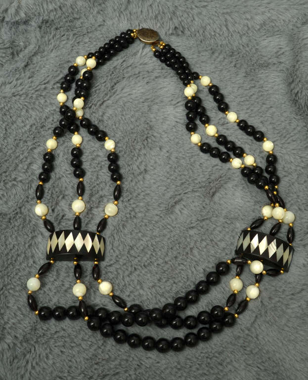 Natural onyx necklace