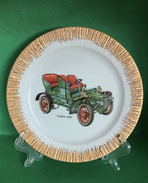 Коллекционные тарелки 6 шт. «Ретро Авто» Thomas,Германия 1950 год, 