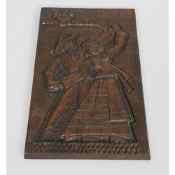 Metal wall decorative plate, dedicated to the song festival