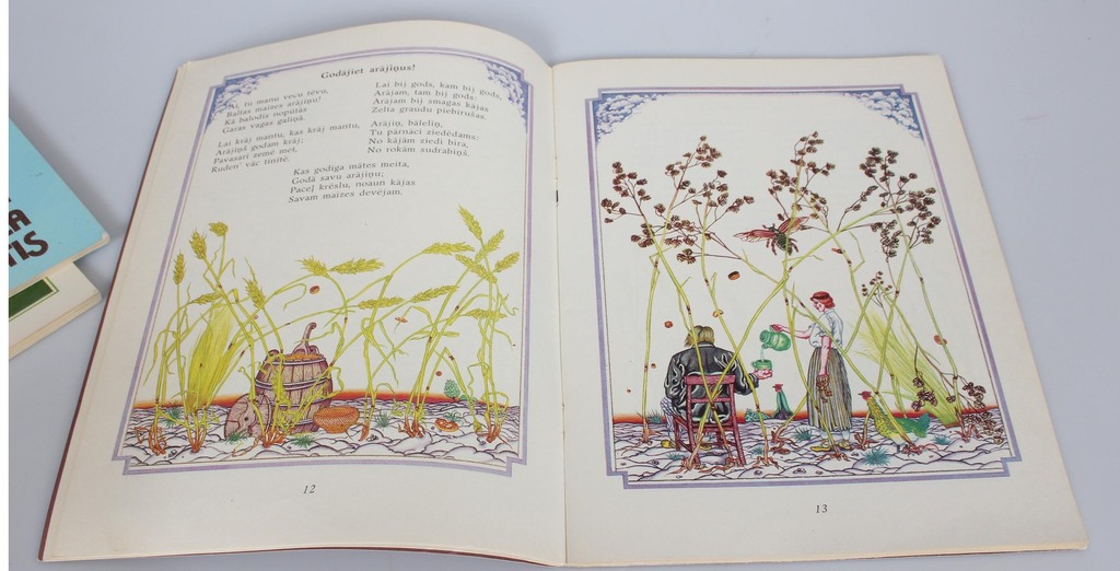 Bērnu grāmatas (3 gab.) ''Meža balodītis'', ''Man uzauga divas vārpas'', ''Slotu karalis''
