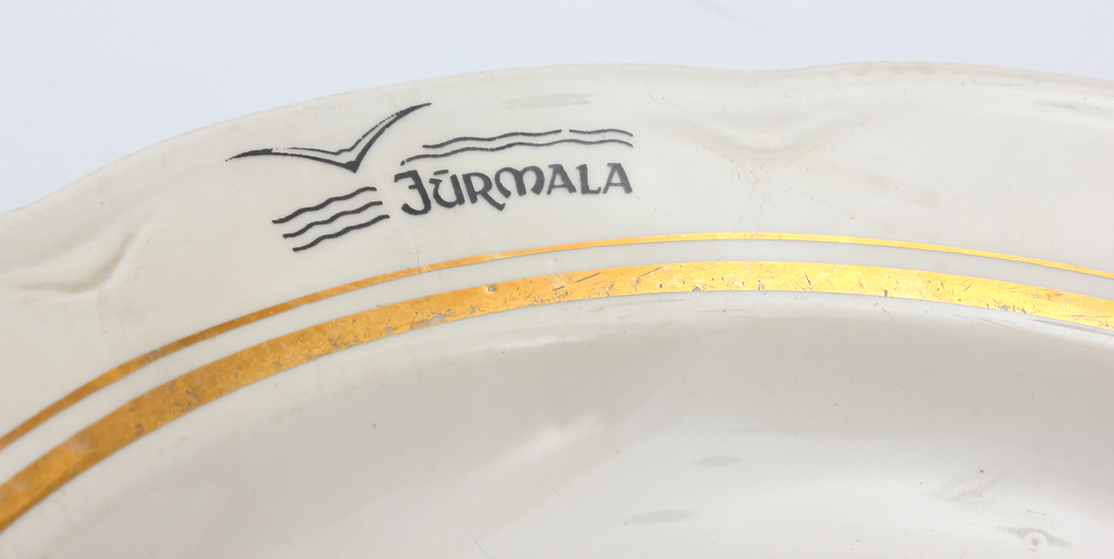 Porcelāna šķīvis Jūrmala