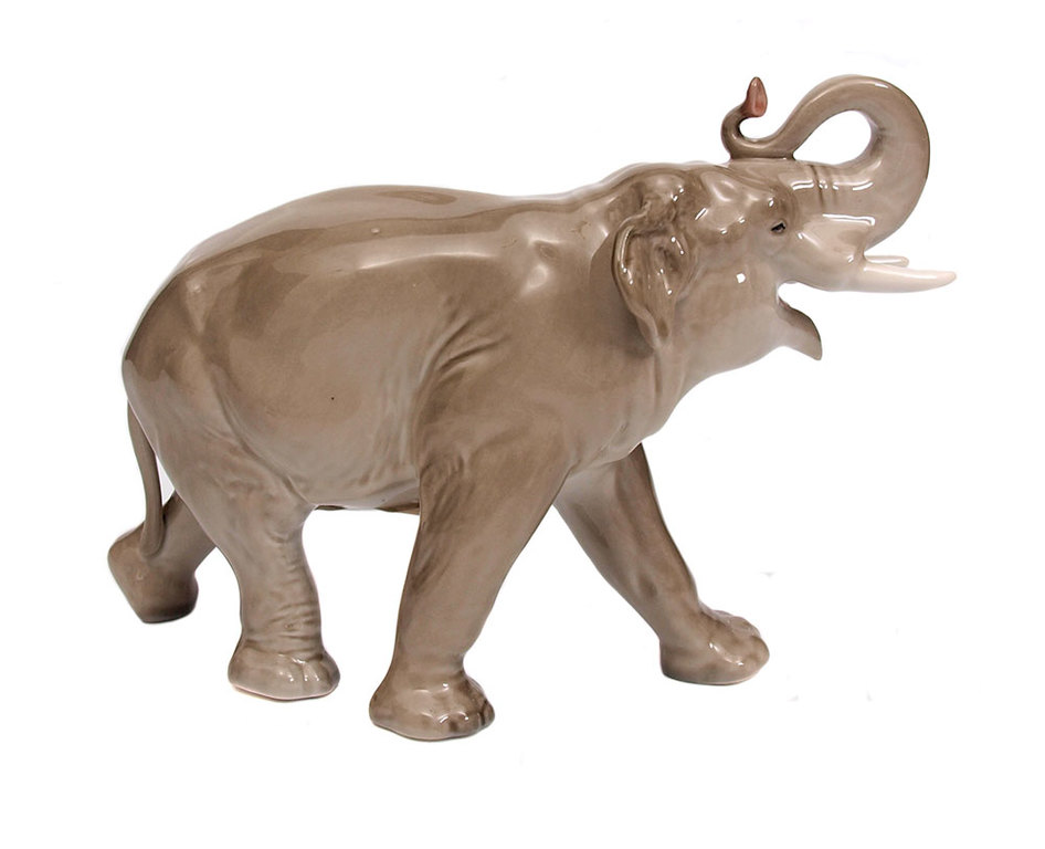 Porcelāna figūra ’’Zilonis’’