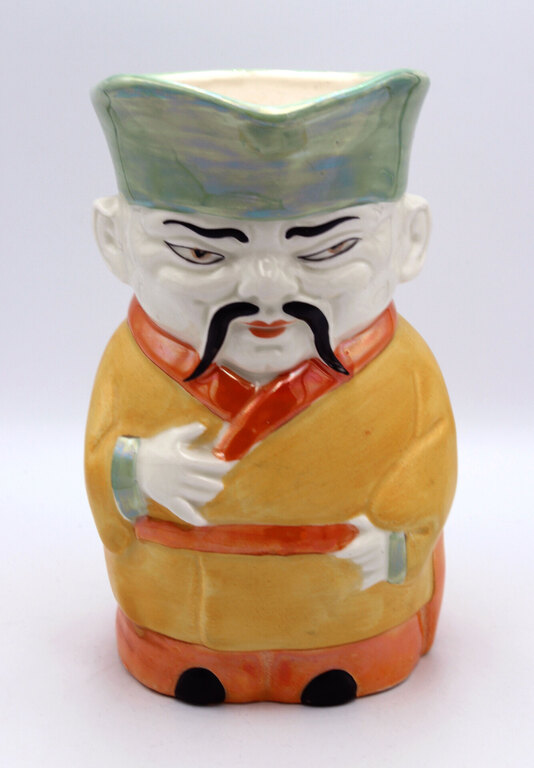 Porcelāna krūka Ķīniešu augstmanis fu manchu