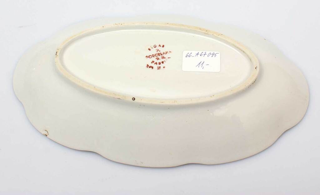 Porcelain serving dish - sample