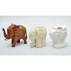 Decorative elephants 3 pcs.