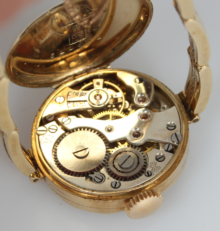 Золотые наручные часы  ''BOREL''