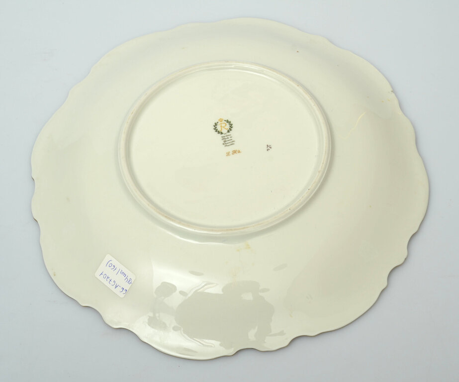 Reichenbach porcelain plate