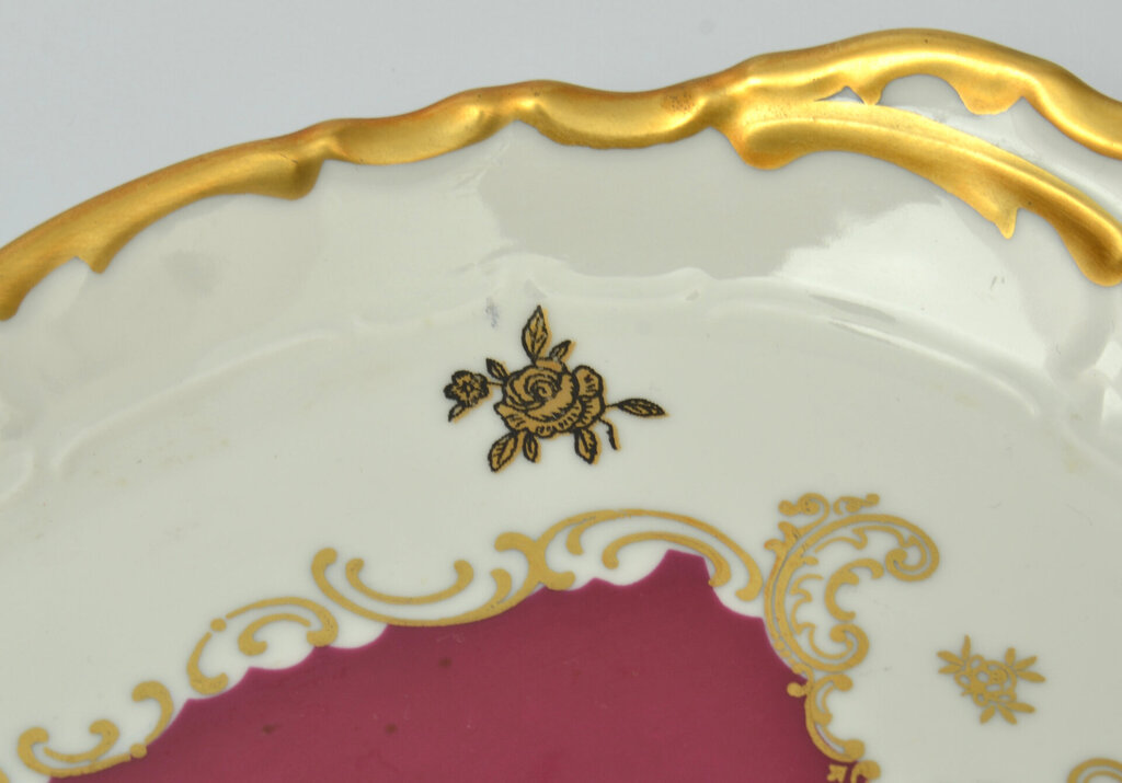 Reichenbach porcelain serving plate