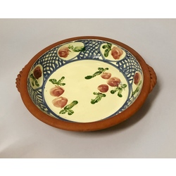 Ceramic bread plate