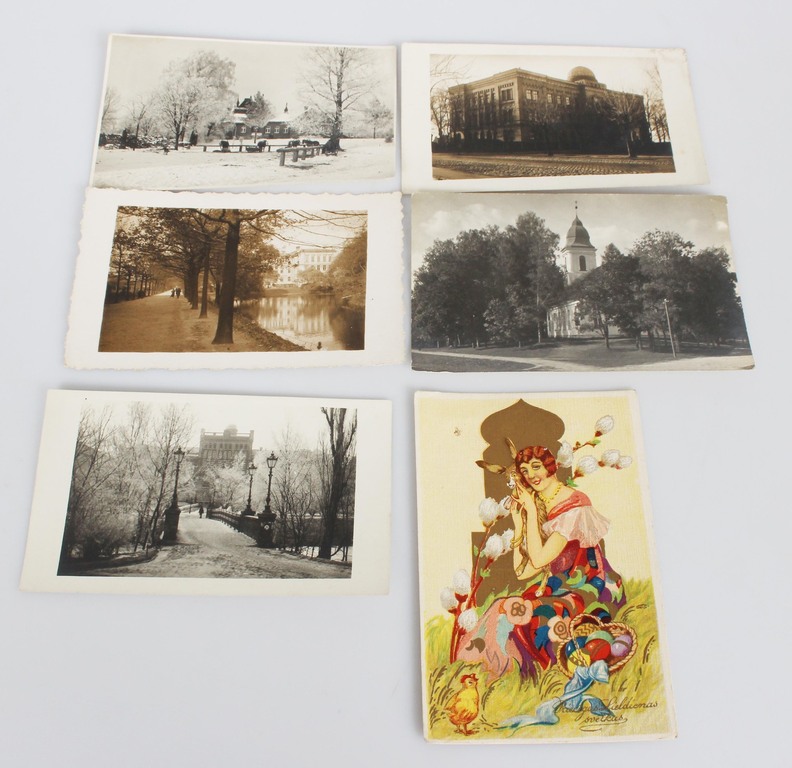 Various postcards (6 pcs.)