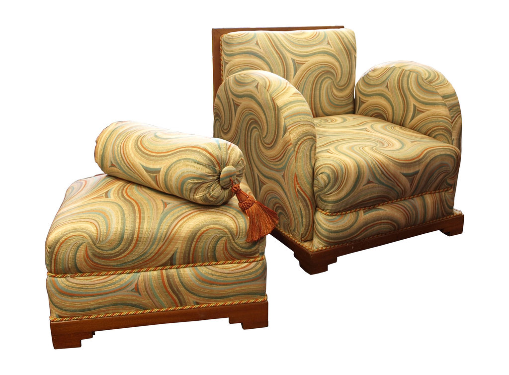 Furniture set in style art deco