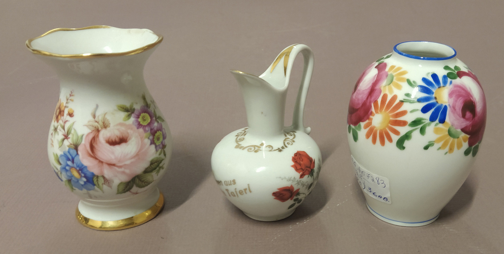 Three vases