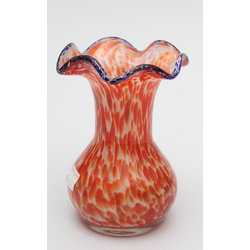 Livan colored glass vase