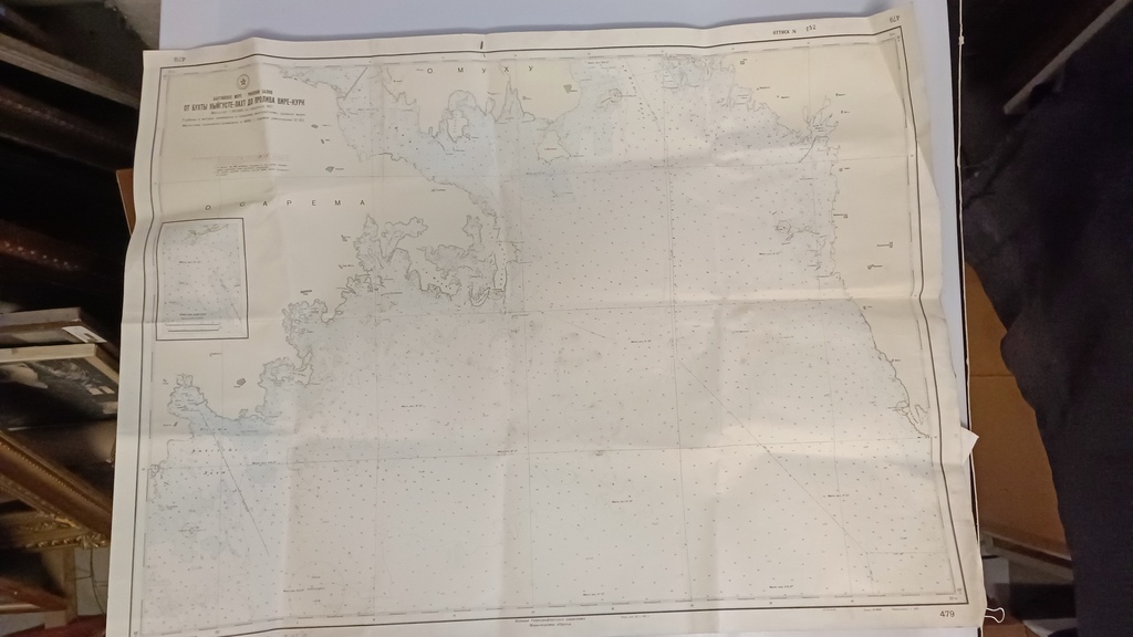6 карт Балтийского моря с отметками глубины и местами обитания рыб
