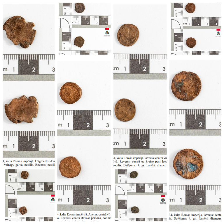 Набор старинных и антикварных украшений и монет (около 160)