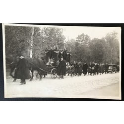 Funeral of a wealthy citizen in Meža cemetery