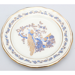 Painted faience plate