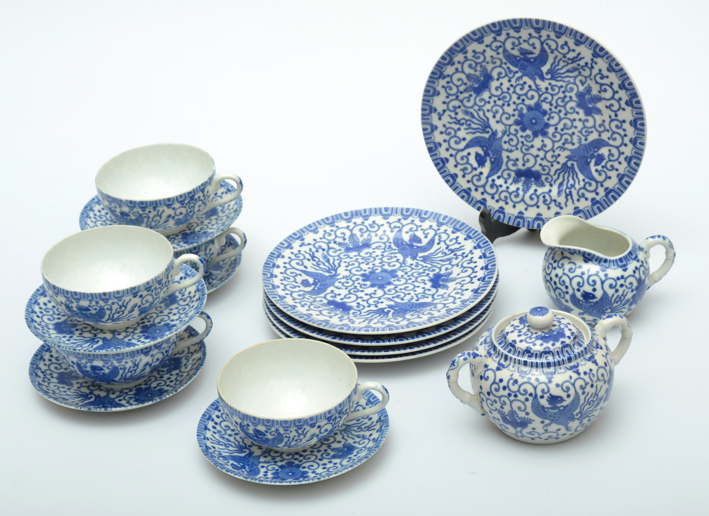 Porcelain service for five persons