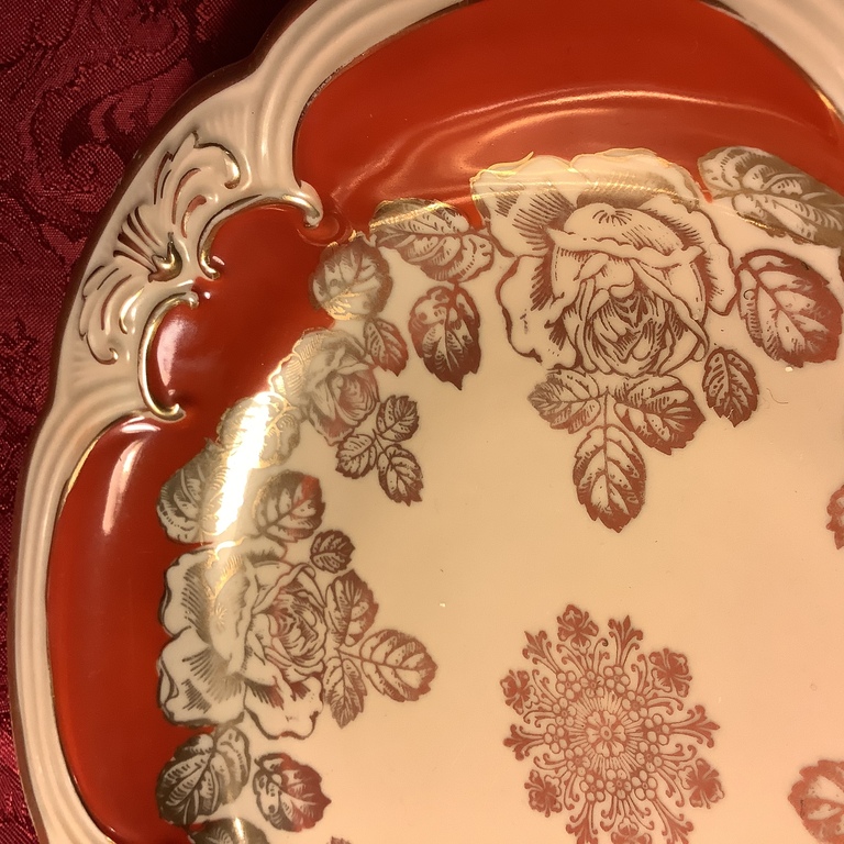 More dish, Germany, Hand painted 1930.