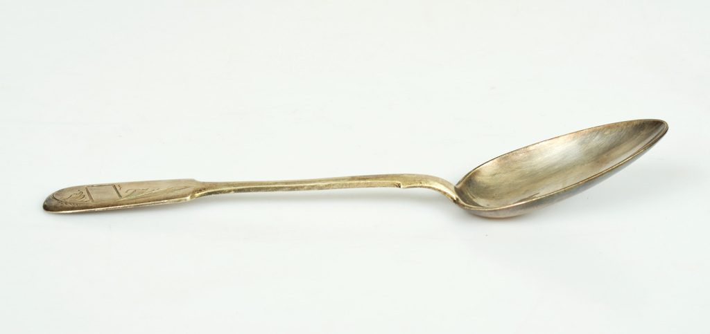A silver spoon