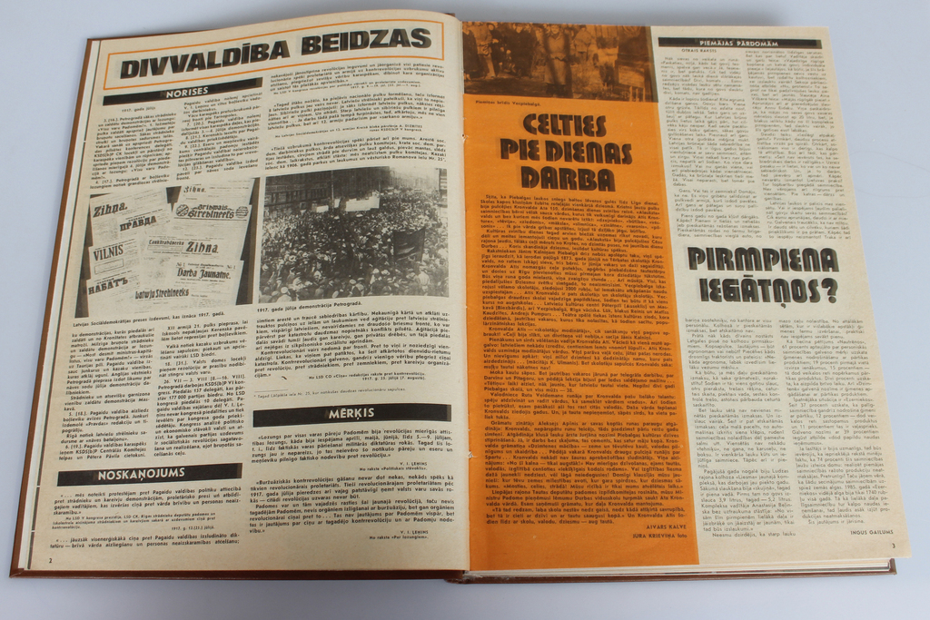 Žurnāli ''Zvaigzne1983 I; 1987 II; 1988 I-II''