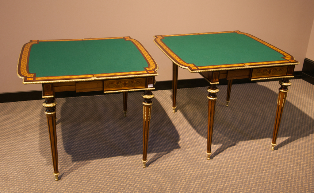 A pair of console (game) tables 