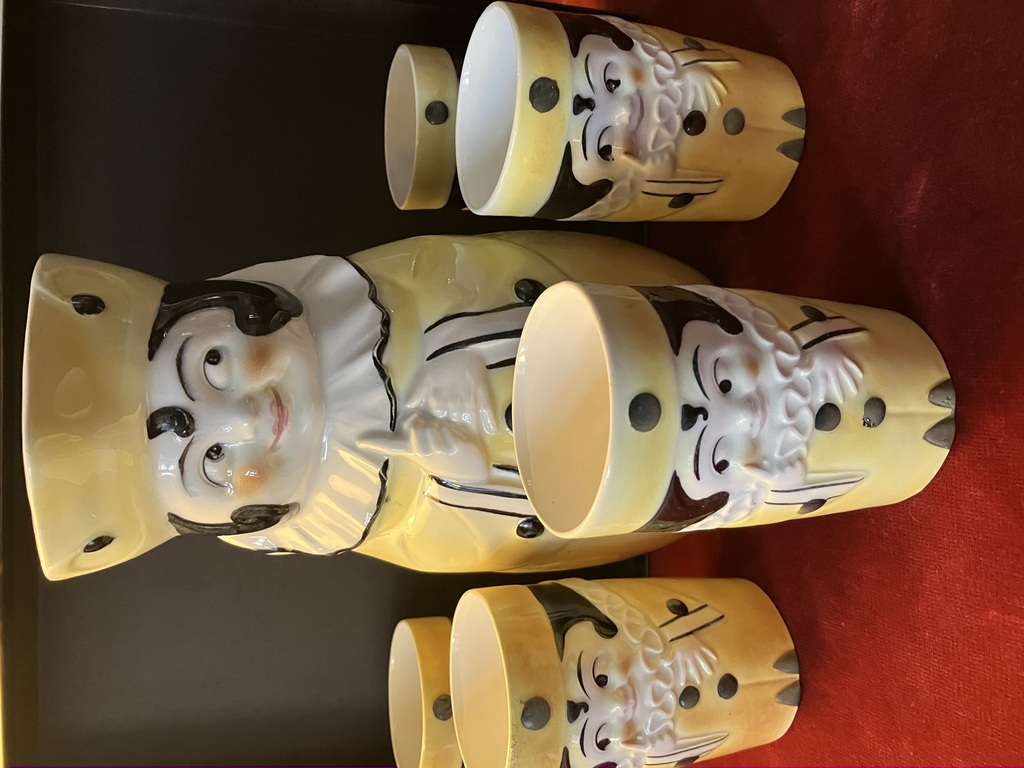 porcelain pitcher Annele with children Goebel