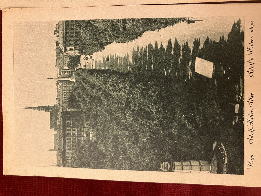senas pastkatres Rīga 1943 vacu okupacijas laiks 12 gab