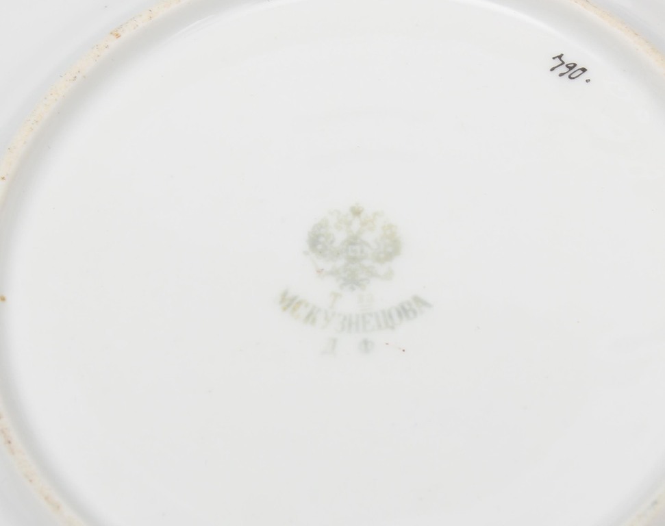 Porcelain plates 3 pcs. 