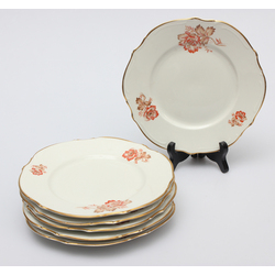 Porcelain plates 6 pcs. 