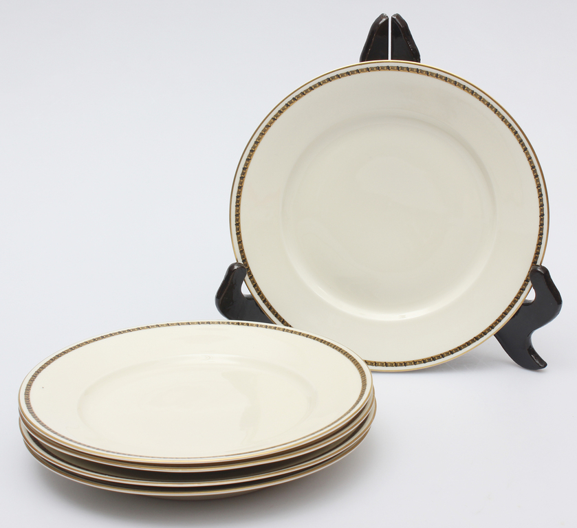 Porcelain dinner plates 5 pcs.