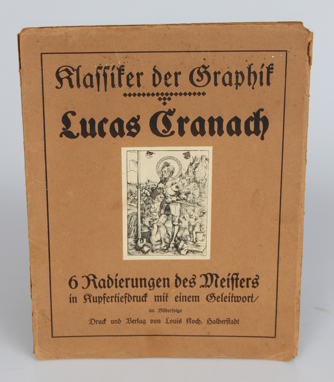The book ''Klassiker der Grafik Cranach''