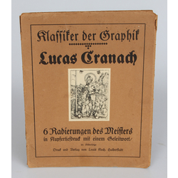 Grāmata ''Klassiker der Grafik Cranach''